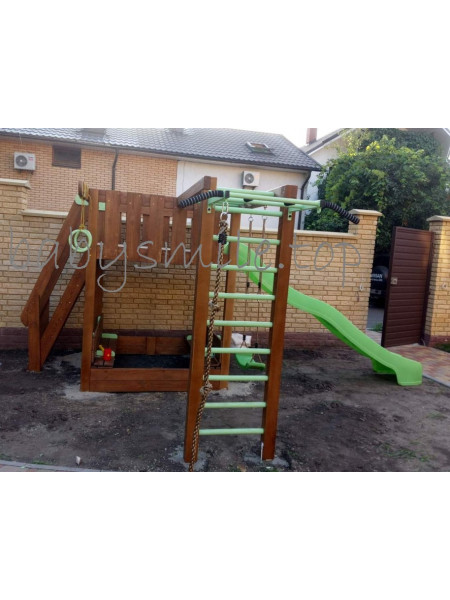 Ігровий майданчик Дача + спортивний куточок Ігровий майданчик Дача + спортивний куточок